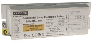 Баласт у зборі Elecro UF-110 Вт (дроти до: ламп, датчика протоку, лічильника годин) до SN134043