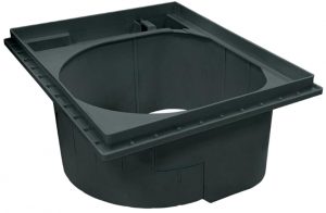 Регульована за висотою рамка X-Line для скімера Hayward X-Pro 600, темно-сіра