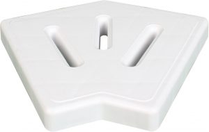 Кутовий елемент Aquaviva KP HKE24 для переливної решітки 45° 195х22 мм