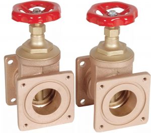 Комплект засувок із фланцевим з'єднанням Fitstar 8170050 для протитечії Junior-Compact