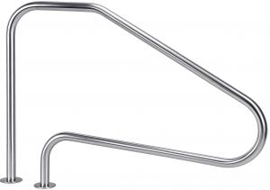 Поручень Flexinox 87468013 для римських сходів FX-01 (1255 мм, фланець, AISI-316L)