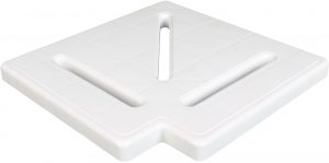 Кутовий елемент Aquaviva KP HKE27 для переливної решітки 90° 245х22 мм