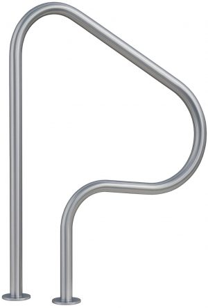 Поручень Flexinox 87164018 для римських сходів FX-04 (800 мм, анкер, AISI-316L)