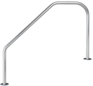 Поручень Flexinox 87162361 для римських сходів FX-06 (1829 мм, фланець, AISI-316L)