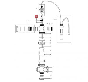 Лампа E130425 для ультрафіолетової установки Emaux T-UV16 (106775320)