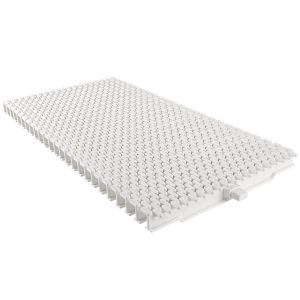 Переливна решітка Aquaviva TG-03 Grift Claw з центральним з'єднанням 245x25 мм (біла)