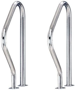 Поручень для басейну Flexinox із двох частин, довжина 440 мм, AISI-316L (2 шт.)