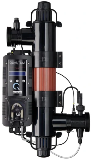 Ультрафіолетова фотокаталітична установка Elecro Quantum QP-35 з дозуючим насосом (10 м3/год, 30 Вт)