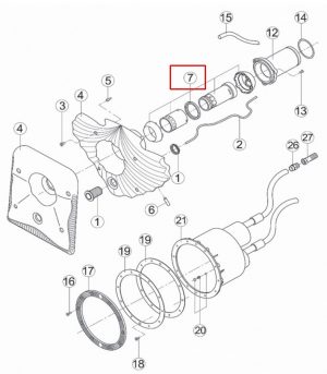 Сопло протитечії Kripsol RUSS0007.00R
