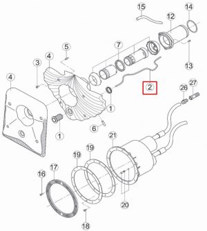 Трубка протитечії Kripsol RUSS0002.00R