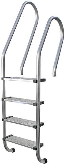 Сходи для громадського басейну Golfinho E5087.4 (4 сходинки), AISI-316