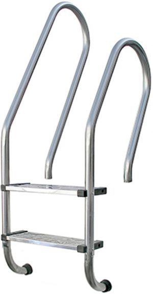 Сходи для громадського басейну Golfinho E5087.2 (2 сходинки), AISI-316