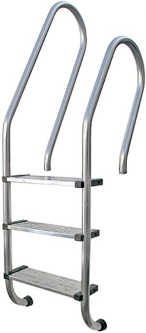 Сходи для громадського басейну Golfinho E5087.3 (3 сходинки), AISI-316